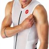 Castelli Mens Triathlon Skinsuit XX-Large White/Black-4