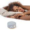 Hushing Grey White Noise Machine with Alarm-4