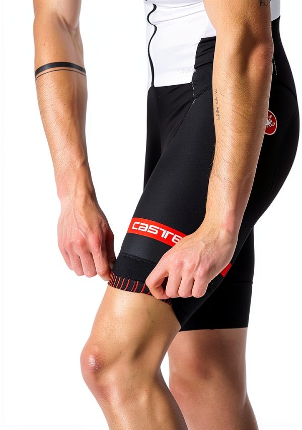 Castelli Mens Triathlon Skinsuit XX-Large White/Black-6