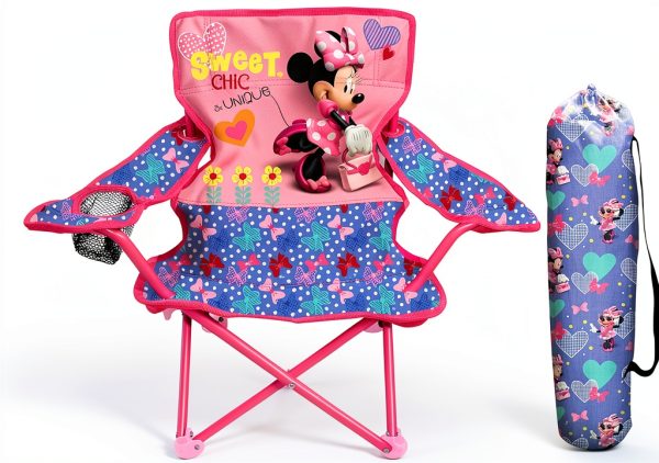 JAKKS Pacific Minnie Camp Chair Portable Metal-2