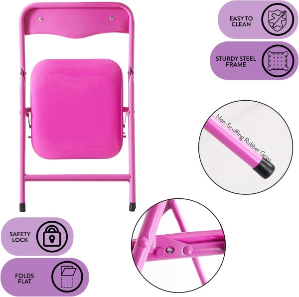 Kids Folding Chair Heritage Kids Vinyl Padded-5
