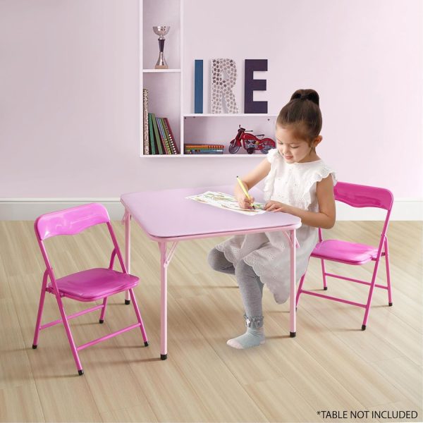 Kids Folding Chair Heritage Kids Vinyl Padded-6