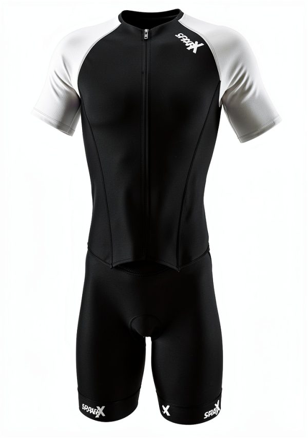 Sparx Triathlon Suits Men Black Nylon-1