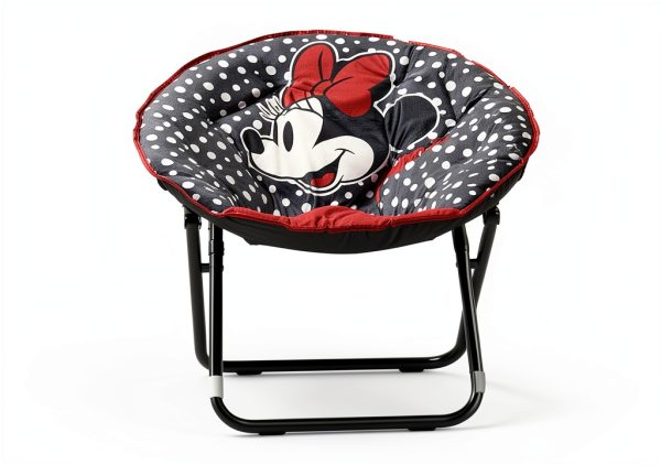 Disney Minnie Mouse Chair for Adults Black-0