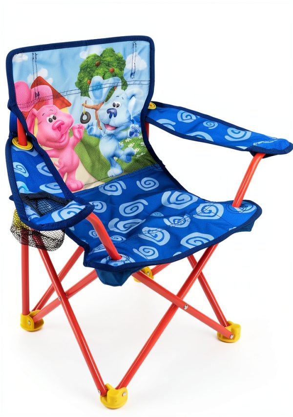 Blues Clues Foldable Kids Chair Metal Frame-3