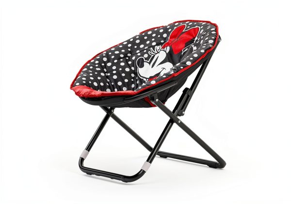Disney Minnie Mouse Chair for Adults Black-3