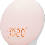 White Noise Machine JALL Sunrise Alarm Clock White-0