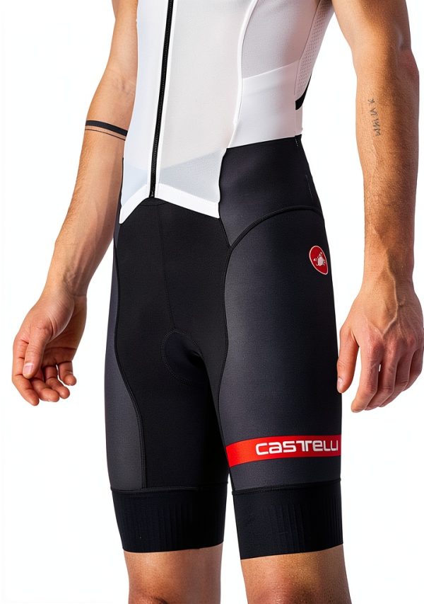Castelli Mens Triathlon Skinsuit XX-Large White/Black-5