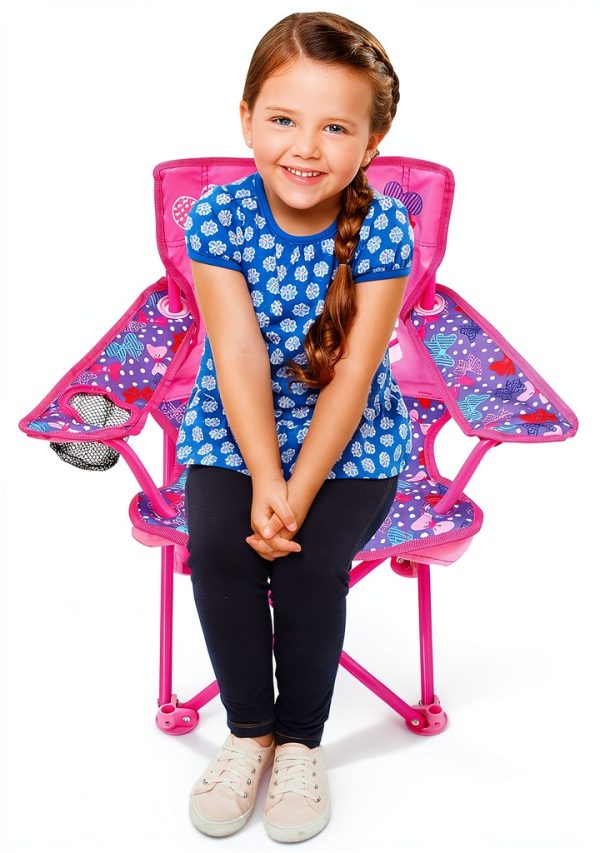 JAKKS Pacific Minnie Camp Chair Portable Metal-1
