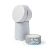 Hushing Grey White Noise Machine with Alarm-3