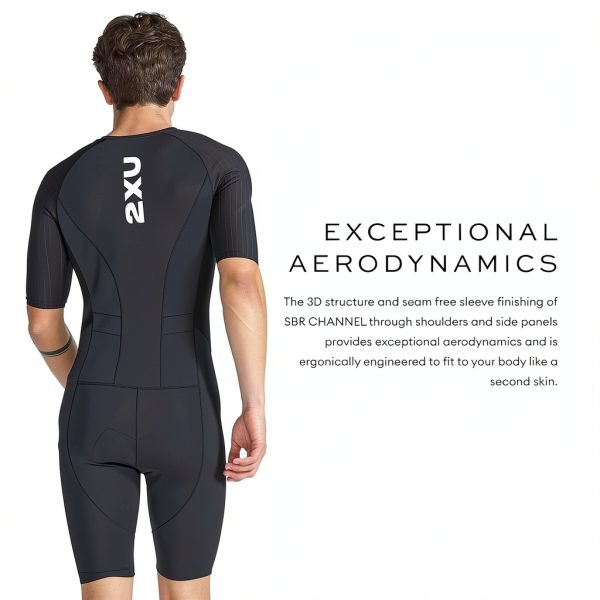 2XU Mens Triathlon Skinsuit Aerodynamics-5