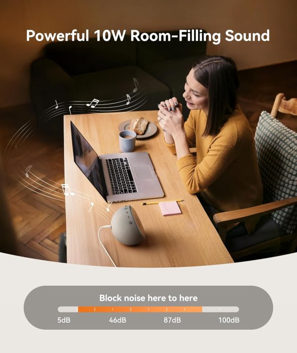 Dreamegg White Noise Machine Grey-3