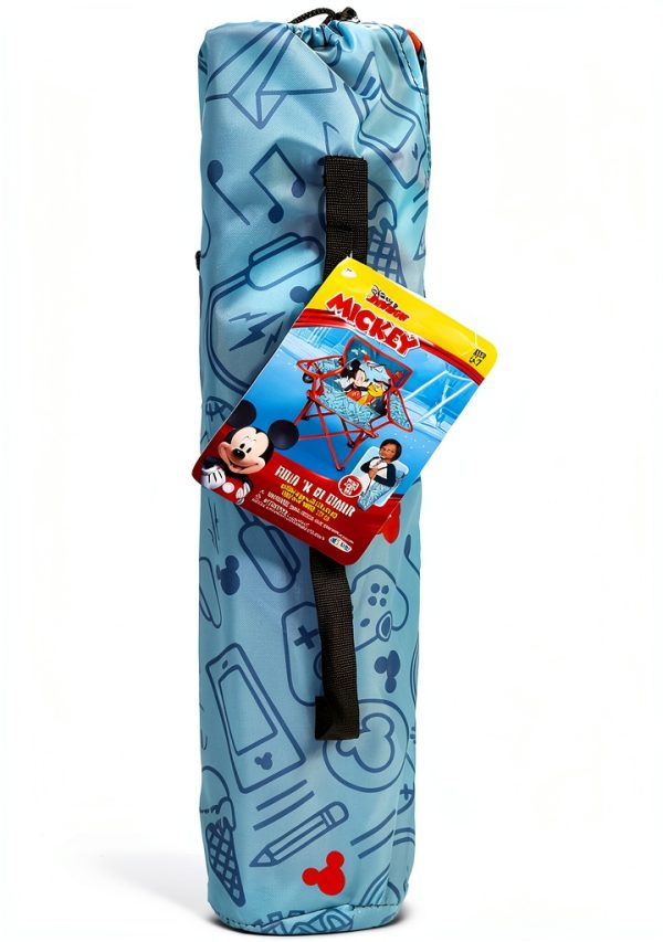 Mickey Mouse Foldable Camp Chair Sturdy Metal Kids-5