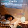 White Noise Machine JALL Sunrise Alarm Clock White-3
