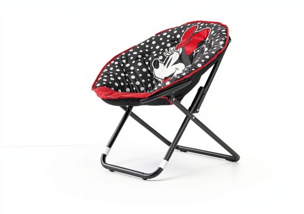 Disney Minnie Mouse Chair for Adults Black-1