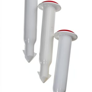 Chef Craft Poultry Thermometer 2 inch Plastic Pop up Set of 3 White-0