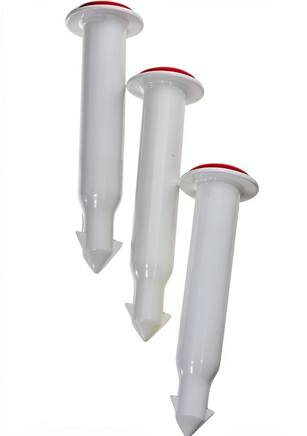 Chef Craft Poultry Thermometer 2 inch Plastic Pop up Set of 3 White-0