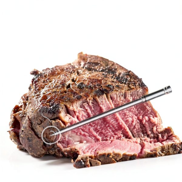 Smart Bluetooth Wireless Meat Thermometer Meuulty 2‑Probe LCD Display-4