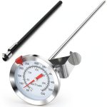 Candy Thermometer AikTryee Instant Read Dial Meat Probe 8in-0