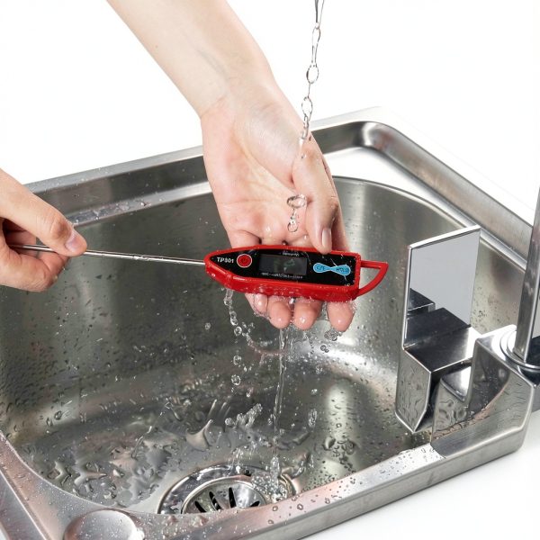 Yacumama Digital Water Thermometer for Liquid, Candle, Instant Read with Waterproof for Food, Meat, Milk, Long Probe-1