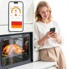 Smart Bluetooth Wireless Meat Thermometer Meuulty 2‑Probe LCD Display-5