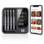 Wireless Meat Thermometer Inkbird 4‑Probe WiFi Bluetooth Unlimited-0