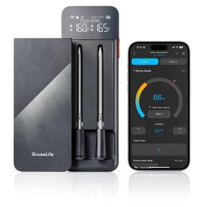 Bluetooth Wireless Meat Thermometer GoveeLife 2 Probes IP68 Waterproof-0